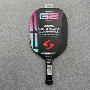 NEW Gearbox 1PG021-1 G2 Quad 11mm Edgeless 8oz 4" Grip USAPA Pickleball Paddle